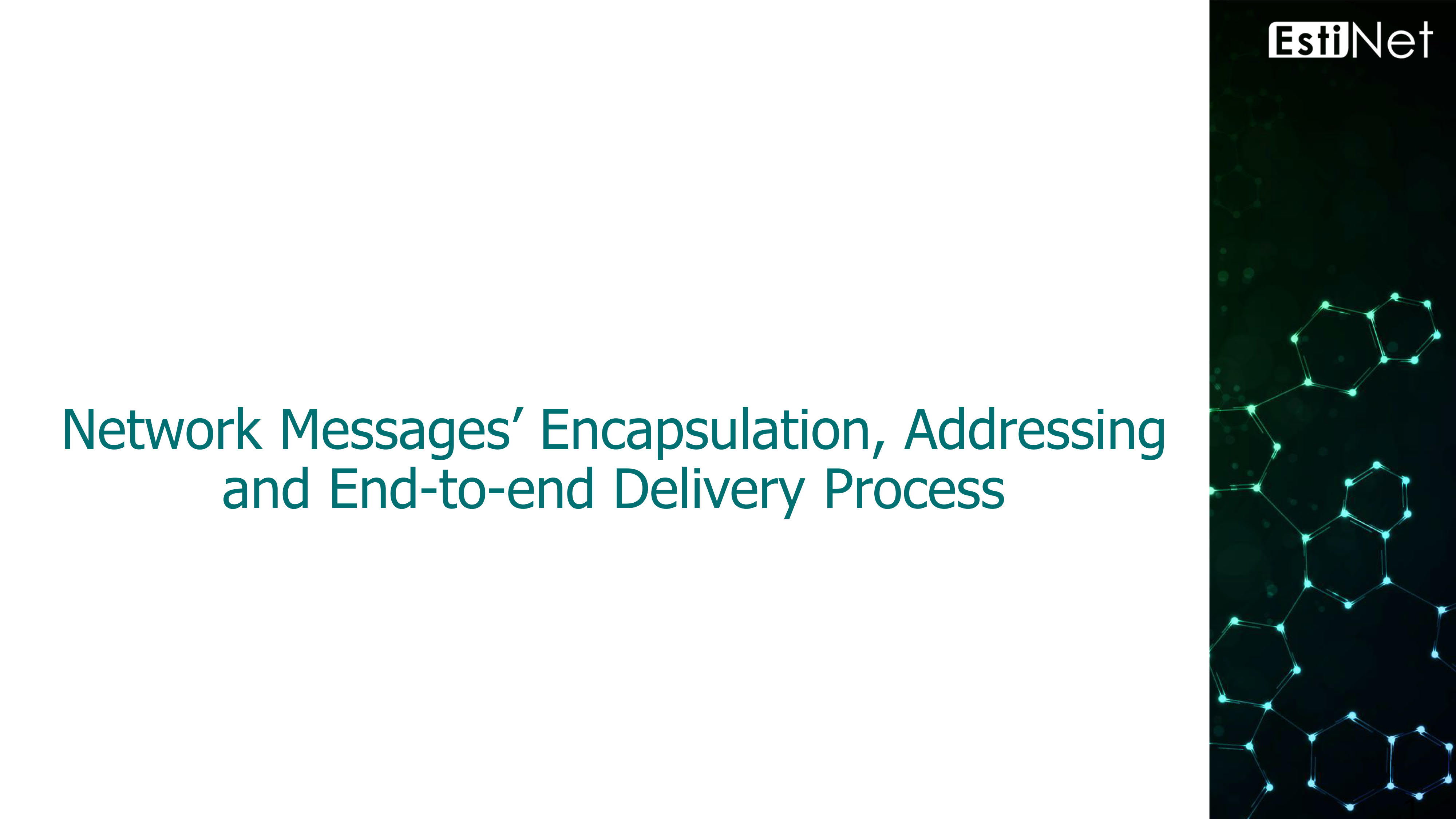 Network Messages' Encapsulation, Addressing and End-to-end Delivery Process_01